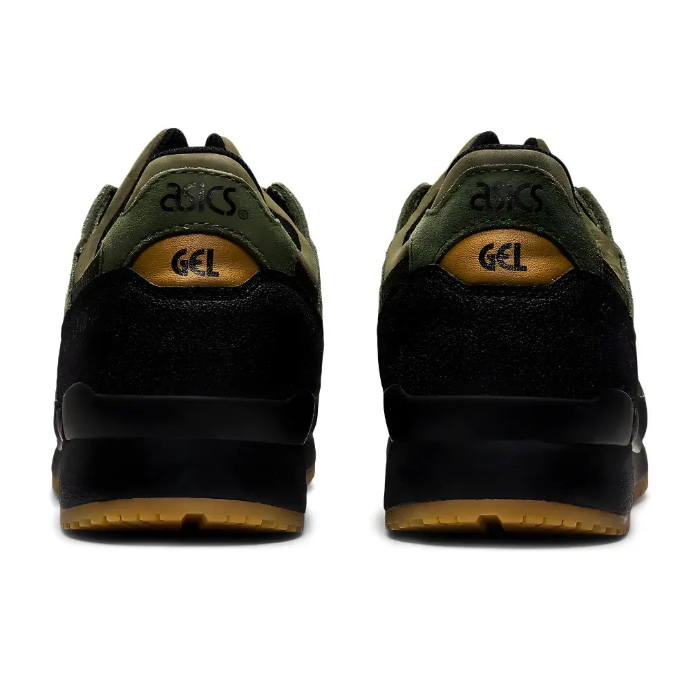 Asics Gel Lyte Iii Olive Canvas Black - Rear Image