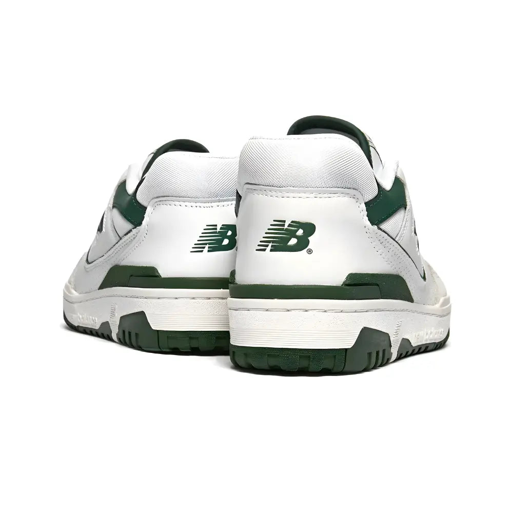 New Balance 550 White Green - Rear View