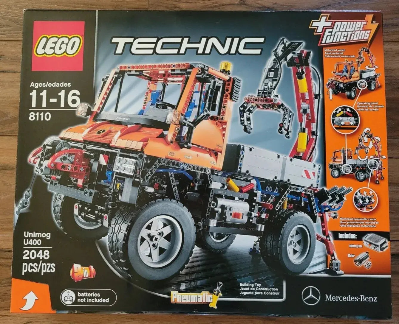 Lego Technic Mercedes Benz Unimog U 400 Set 8110 Lego