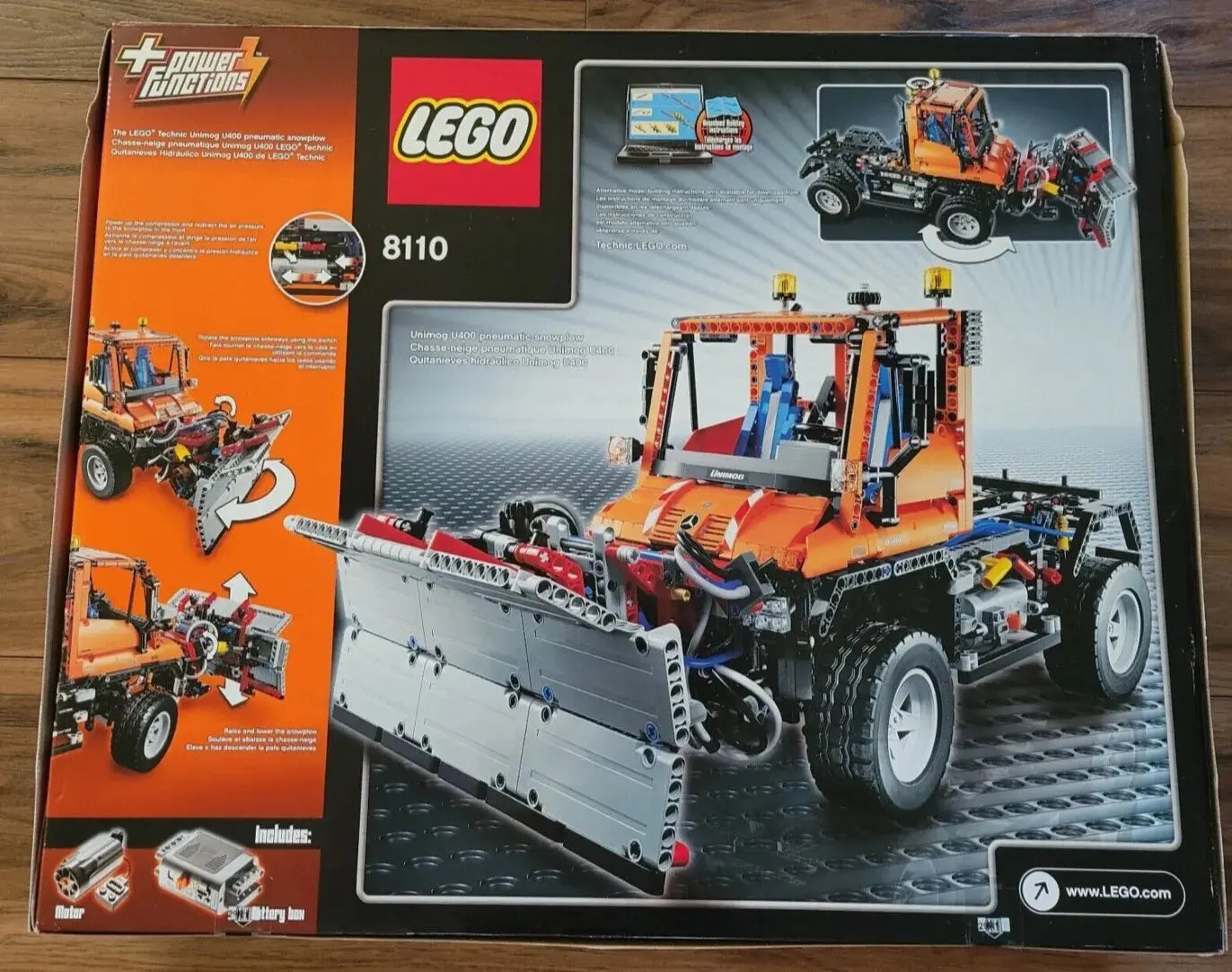 Lego Technic Mercedes Benz Unimog U 400 Set 8110 Lego